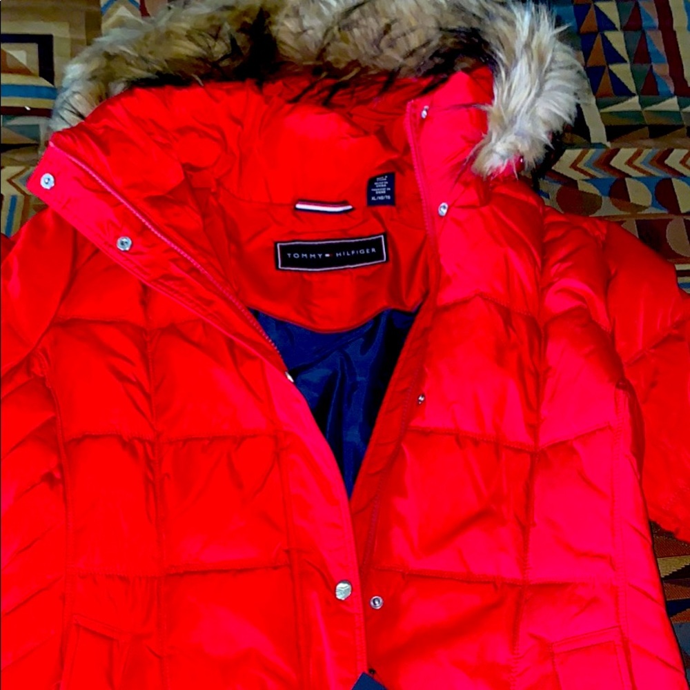 Misses Tommy Hilfiger full length coat